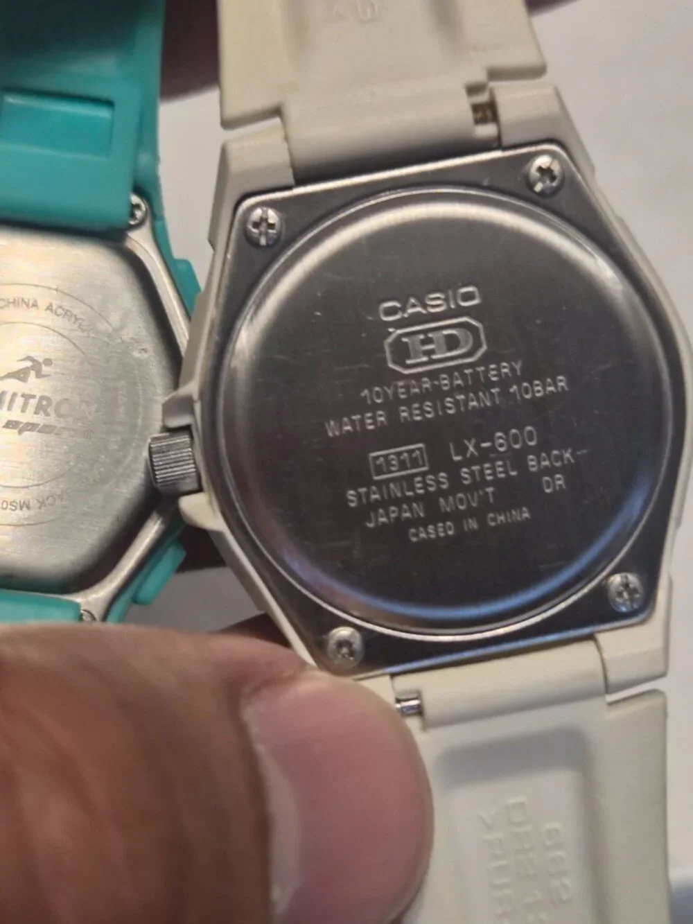 Casio and Armitron set.